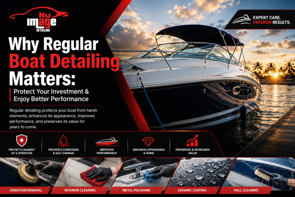 Why Regular Boat Detailing Matters: Protect Your Investment & Enjoy Better Performance