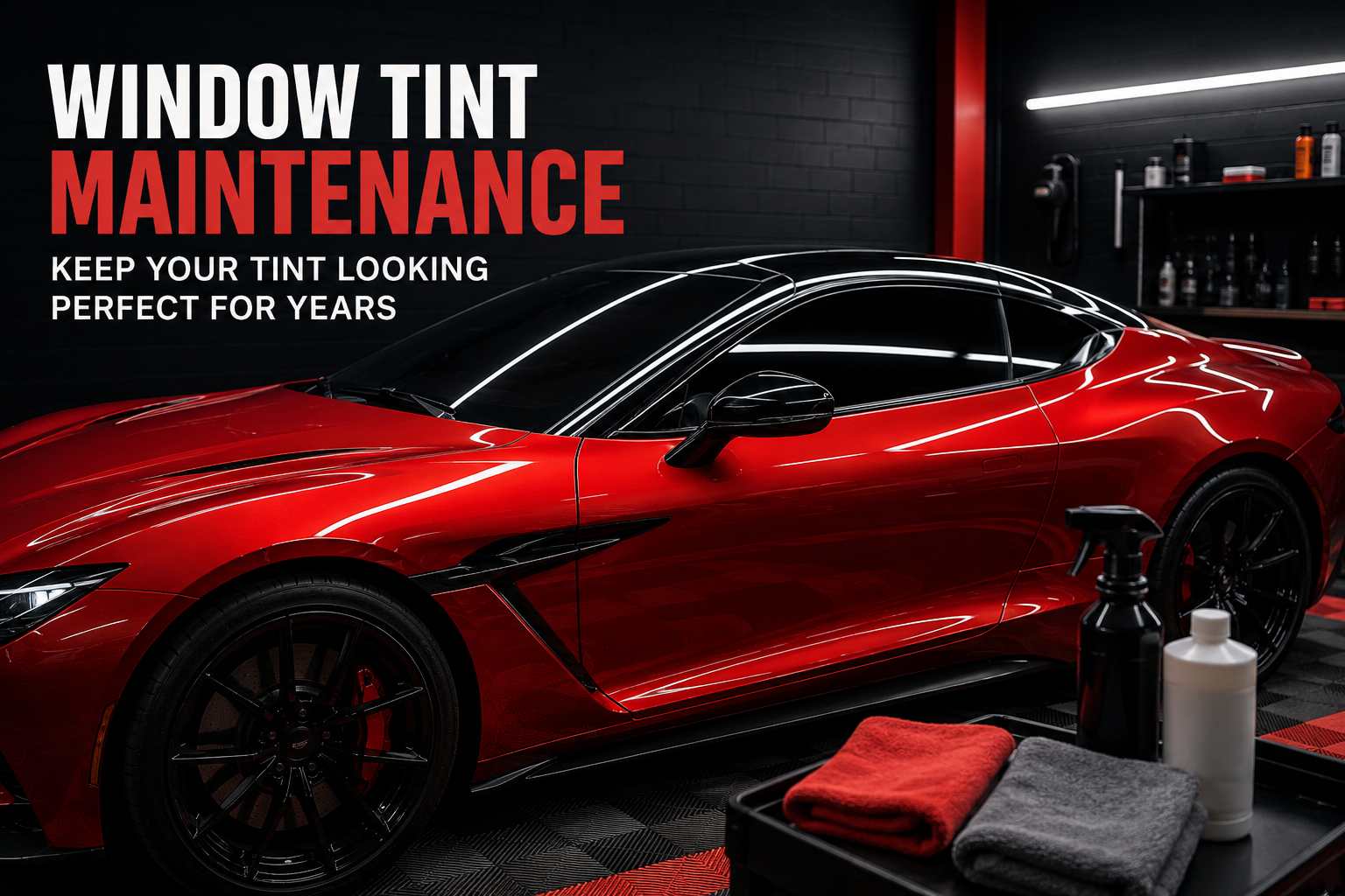 Window Tint Maintenance Guide: How to Protect Ceramic Tint for Years | Nu Image Detail