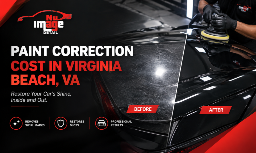 Professional paint correction in Virginia Beach VA