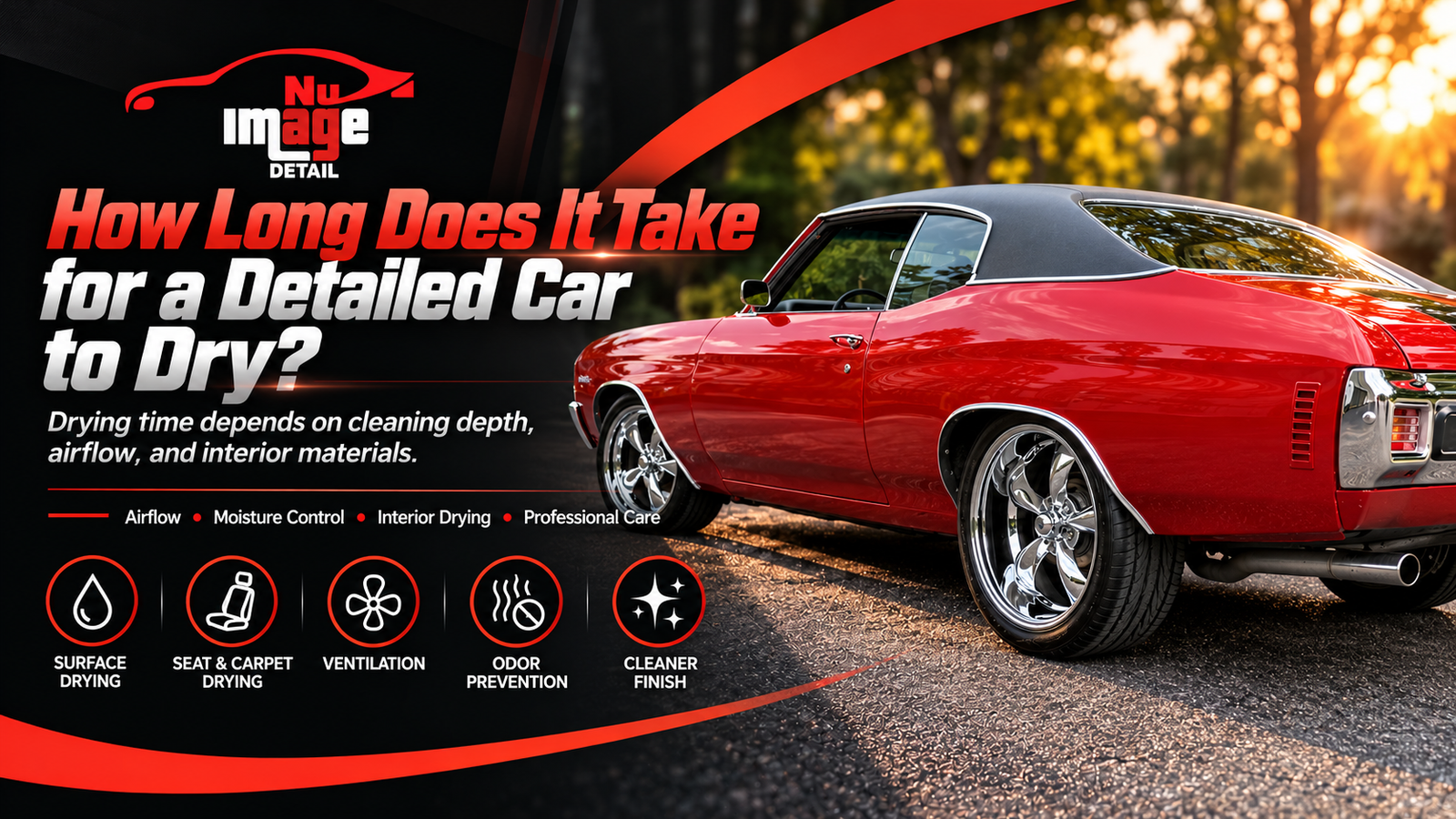 How Long Does It Take for a Detailed Car to Dry?